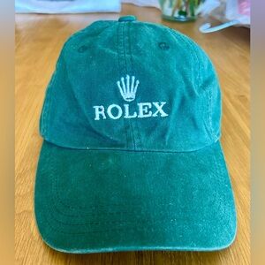 Rolex Green Cap with White Logo